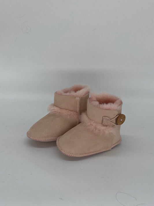 Baby pantoffels roze maat