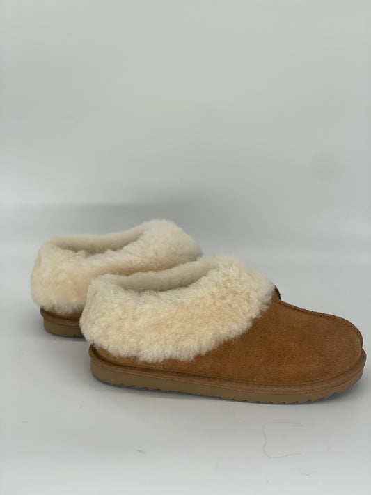 Pantoffels camel