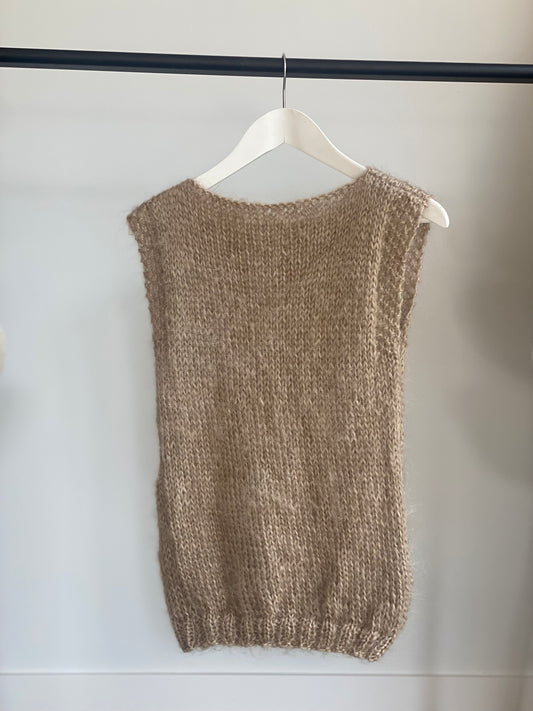 Beige debardeur