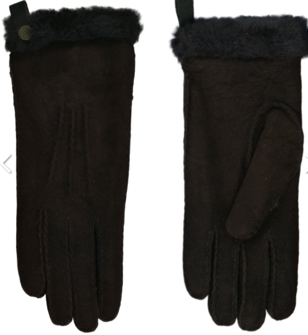 Zwarte handschoenen dames S