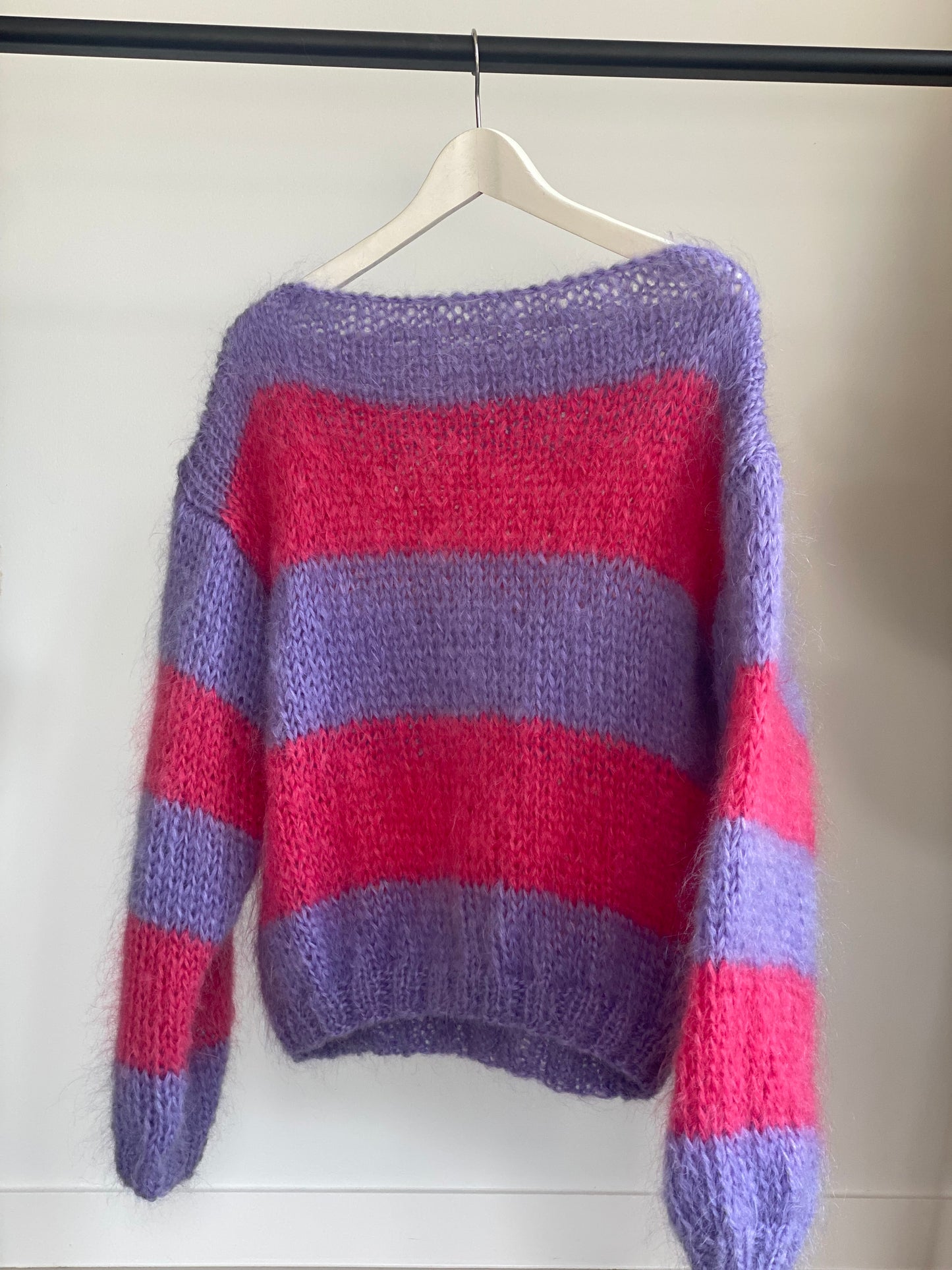 roze en lila pull