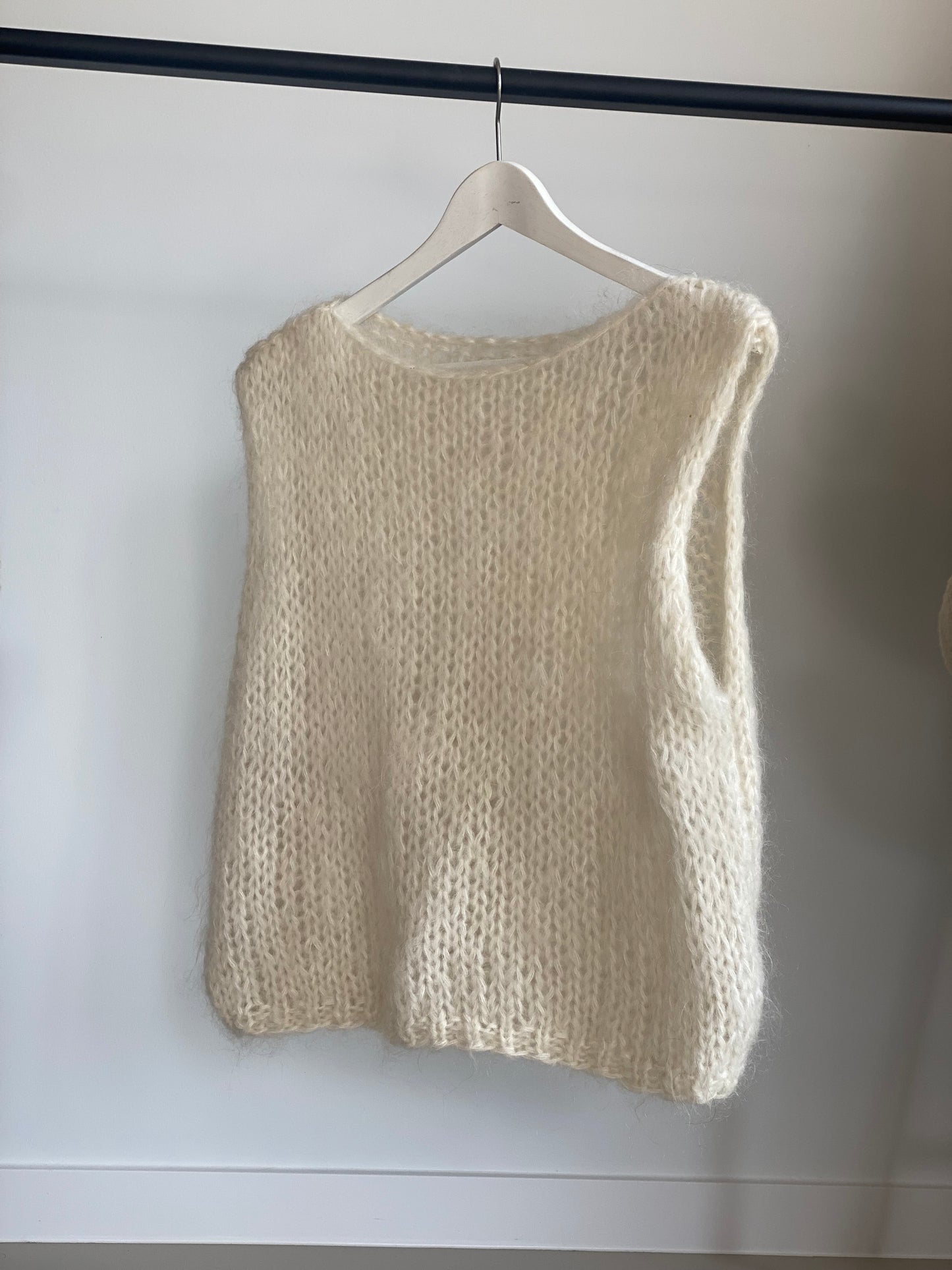 Crème wit debardeur